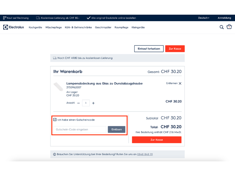 Electrolux Rabattcode