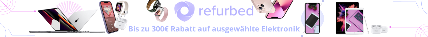 Refurbed Gutscheincode Banner